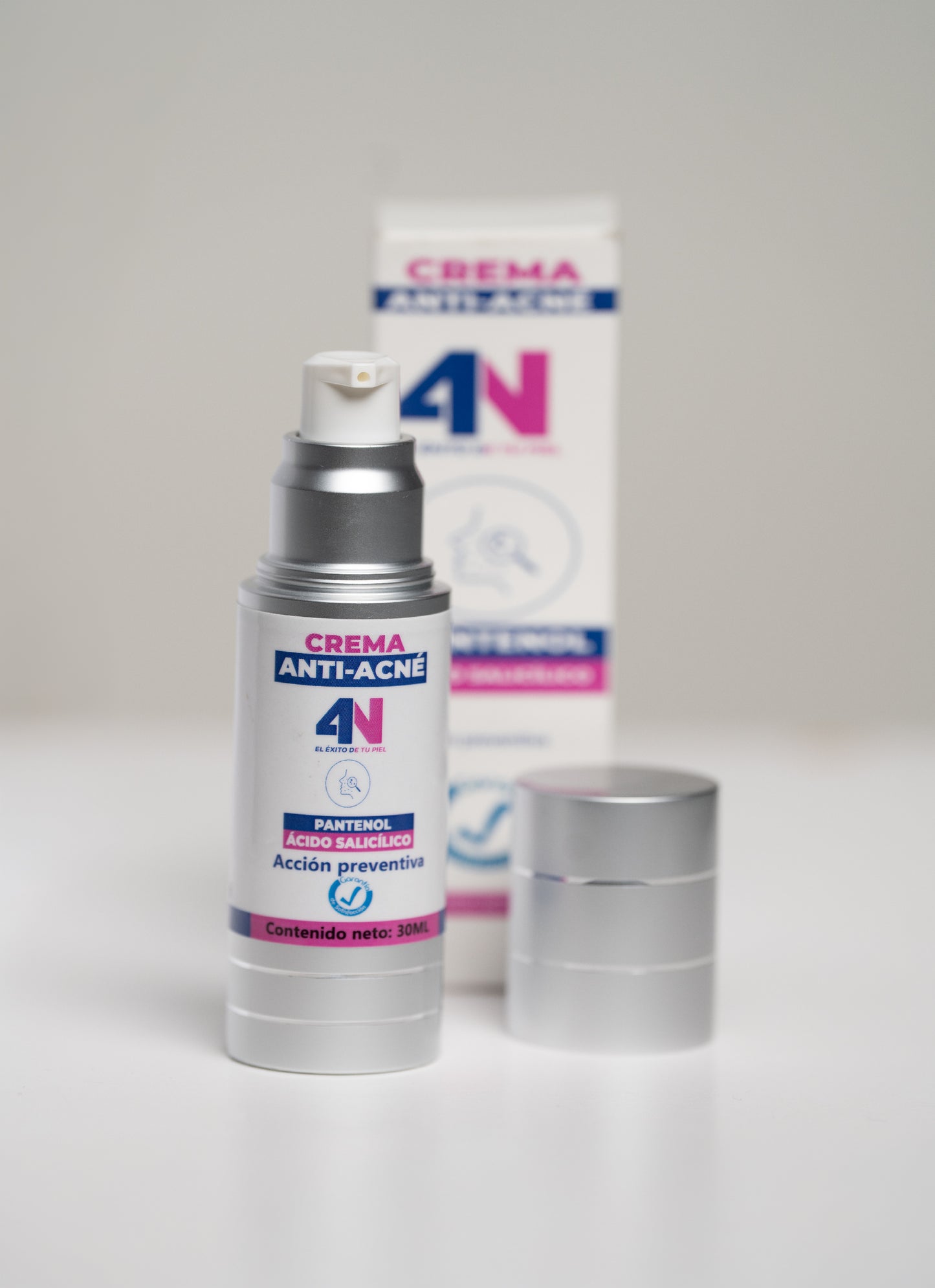 Crema Anti-Acné 4N – Control y Prevención (acné y espinillas)